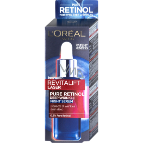 Loreal Paris Revitalift Laser Pure Retinol noční sérum pro všechny typy pleti 30 ml