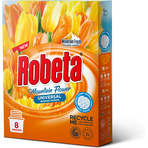 Robeta Universální prací prášek 600 g, 8 dávek