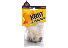 Fire Knot s výztuhou pro výrobu gelových svící 7 cm 10 kusů