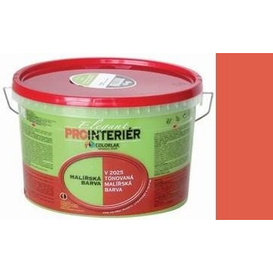 Colorlak Prointeriér Elegant V 2025 0822 Korálový útes tónovaná interiérová malířská barva 4 kg