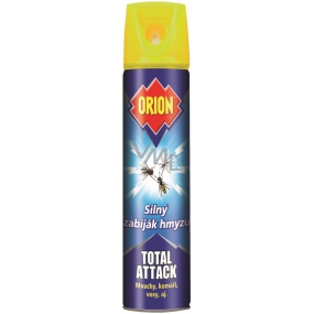 Orion Total Attack Silný zabiják hmyzu mouchy, komáři, vosy, aj. sprej 400 ml
