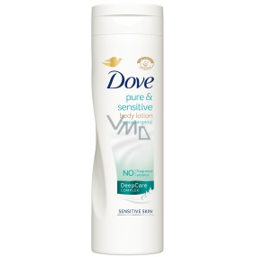 Dove Pure & Sensitive hypoalergenní tělové mléko 250 ml