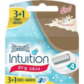 Wilkinson Intuition Dry Skin náhradní hlavice 4 kusy
