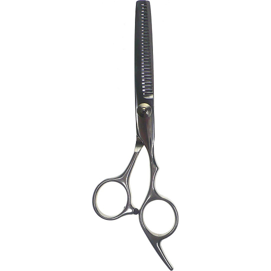 Kadeřnické nůžky hřebínkové 17 cm