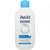 Astrid Aqua Biotic osvěžující čisticí pleťové mléko pro normální a smíšenou pleť 200 ml