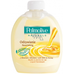 Palmolive Naturals Milk & Honey tekuté mýdlo náhradní náplň 300 ml