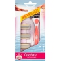 Wilkinson Sword Quattro for Woman Papaya & Pearl 4 břitý holicí strojek pro ženy + náhradní břity 3 kusy, kosmetická sada