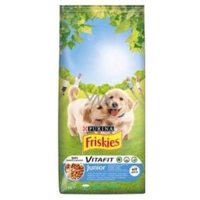 Purina Friskies Vitafit Junior strava se zvýšeným obsahem bílkovin pro psy 3 kg