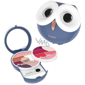 Pupa Owl 3 kosmetická make-up kazeta pro líčení obličeje, očí a rtů 012 16,2 g