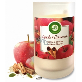 Air Wick Apple & Cinnamon - Jablko a skořice XXL vonná svíčka sklo 310 g