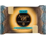 Nuagé Skin Argan Oil vlhčené odličovací ubrousky 25 kusů