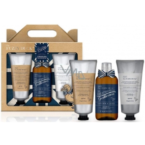 Baylis & Harding Men Zázvor a Limetka šampon na vlasy 300 ml + sprchový gel 200 ml + balzám po holení 200 ml, kosmetická sada pro muže