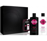 Syoss Color šampon na vlasy 440 ml + kondicionér na vlasy 440 ml, kosmetická sada pro ženy