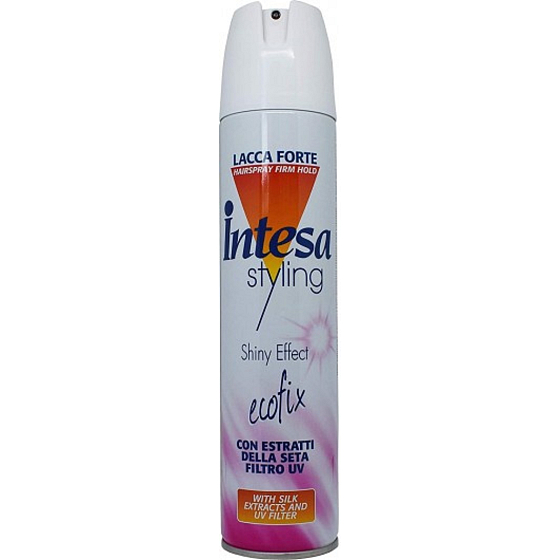 Intesa Styling Shiny Effect lak na vlasy s leskem silně tužící 300 ml
