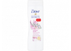 Dove Nourishing Secrets Glowing Ritual tělové mléko s extraktem z lotosového květu a rýžovou vodou 400 ml