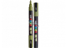 Posca Univerzální akrylátový popisovač 0,9 - 1,3 mm Khaki zelená PC-3M