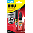 Uhu Super Glue Plastic ultrarychlé dvoufázové sekundové lepidlo pro lepení plastů 3 ml + 2 g