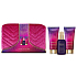 Baylis & Harding Fík a Granátové jablko sprchový gel 100 ml + tělový sprej 100 ml + mléko na tělo a ruce 100 ml + tělová houbička + kosmetická taška, kosmetická sada pro ženy