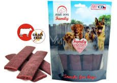 Fine Dog Family hovězí pásek přírodní masová pochoutka pro psy 200 g