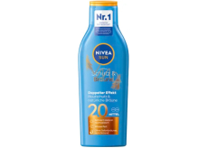 Nivea Sun Protect & Bronze OF 20 mléko na opalování podporující zhnědnutí 200 ml