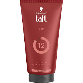 Taft Men V12 Power Gel gel na vlasy, 150 ml