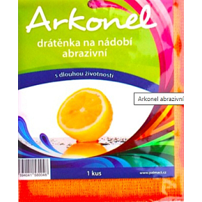 Arconel žínka ostrá, drátěnka na nádobí, 15 × 18 cm, 1 kus