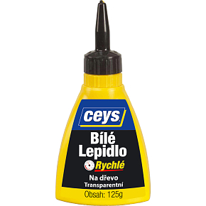 Ceys rychlé bílé lepidlo na dřevo pro ruční práce, 125 g Ceys rychlé bílé lepidlo na dřevo pro ruční práce, 125 g