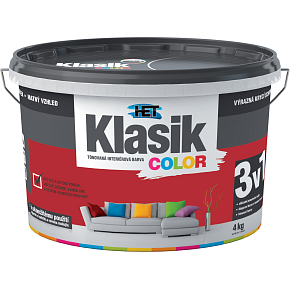 Het Klasik Color malířská barva, 0897 vínová, 4 kg Het Klasik Color malířská barva, 0897 vínová, 4 kg