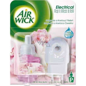Air Wick Magnolie & Třešeň elektrický osvěžovač vzduchu 19 ml