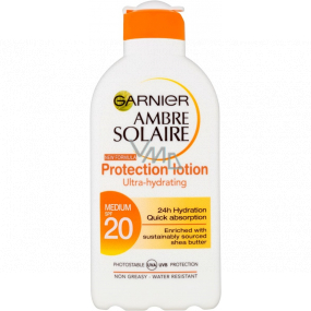 Garnier Ambre Solaire SPF20 mléko na opalování Medium 200 ml