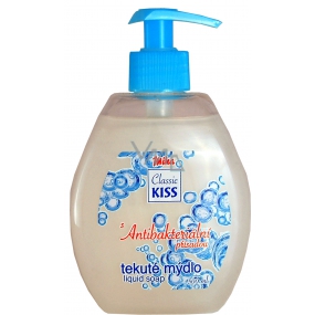 Mika Kiss Classic Antibakteriální tekuté mýdlo s přísadou 500 ml