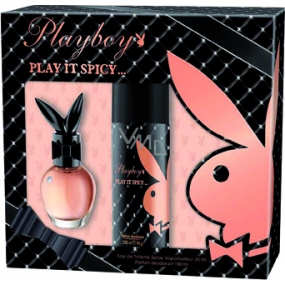 Playboy Play It Spicy toaletní voda 30 ml + deodorant sprej 150 ml, dárková sada