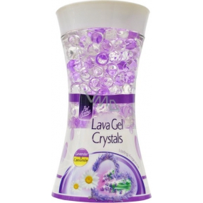 Pan Aroma Lava Gel Crystals Lavender & Camomile gelový osvěžovač vzduchu 150 g