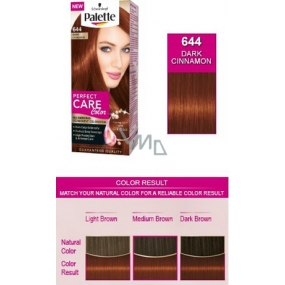 Schwarzkopf Palette Perfect Color Care barva na vlasy 644 Tmavá skořice