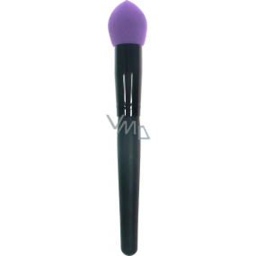 Kosmetický štětec na make-up fialový 18 cm 30350