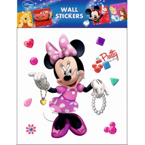 Samolepky na zeď Disney Minnie Mouse 30 x 30 cm