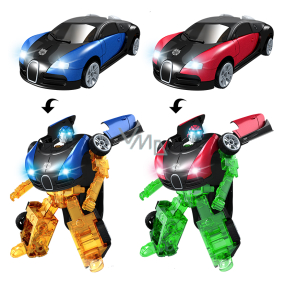 EP Line Robocarz 2v1 1:32 Závodní auto a robot 1 kus různé druhy, doporučený věk 3+