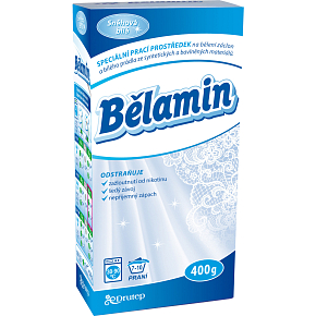 Bělamin na bělení záclon a prádla, 400 g