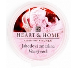 Heart & Home Jahodová zmrzlina Sojový přírodní vonný vosk 27 g