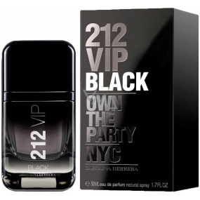 Carolina Herrera 212 VIP Men Black parfémovaná voda pro muže 50 ml