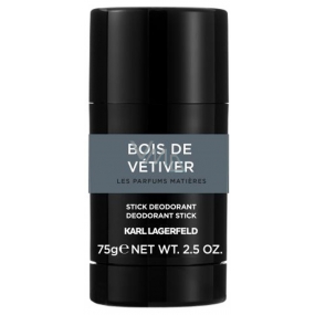 Karl Lagerfeld Bois de Vétiver deodorant stick pro muže 75 g