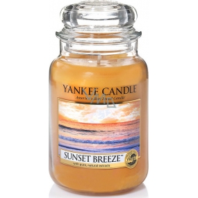Yankee Candle Sunset Breeze - Vánek při západu slunce vonná svíčka Classic velká sklo 623 g
