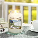 Yankee Candle Clean Cotton - Čistá bavlna vonná svíčka Classic velká sklo 623 g