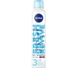 Nivea Fresh Revive Dry suchý šampon pro tmavší tón vlasů 200 ml