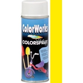 Color Works Colorsprej 918503C žlutý alkydový lak 400 ml