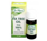 Dr. Popov Tea Tree Oil 100% čistý Tea Tree Oil s antiseptickými účinky, v nejvyšší možné kvalitě 11 ml