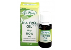 Dr. Popov Tea Tree Oil 100% čistý Tea Tree Oil s antiseptickými účinky, v nejvyšší možné kvalitě 11 ml