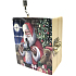 Epee Vánoční hrací skříňka Santa Claus Is Coming to Town - Santa přichází do města 5,5 x 6,6 x 3,6 cm