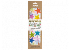 Apli Cut & Patch papír na ubrouskovou techniku Hvězdy barevné 30 x 50 cm 3 kusy