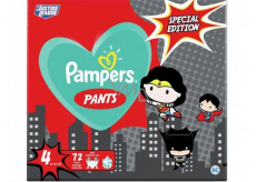 Pampers Pants Special Edition velikost 4, 9 - 15 kg plenkové kalhotky 72 kusů krabice